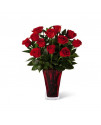 Le bouquet en amour avec les roses rouges de FTD